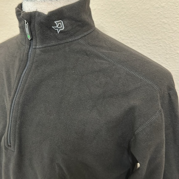 PolarMax 4.0 HEAVYWEIGHT ZIP MOCK - Black - Picture 9 of 16